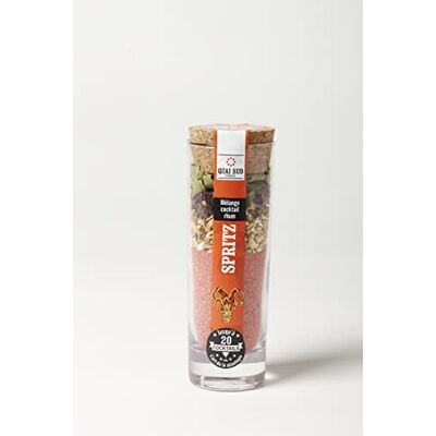 QUAI SUD Mélange Pour Cocktail 115g "Spritz" Gentiane Orange - Publicité QUAI SUD Mélange Pour Cocktail 115g "Spritz" Gentiane Orange - Publicité