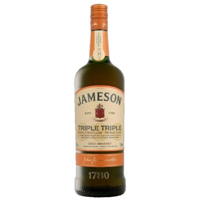 Jameson Triple Triple 1,0L (40% Vol.) - Publicité Jameson Triple Triple 1,0L (40% Vol.) - Publicité