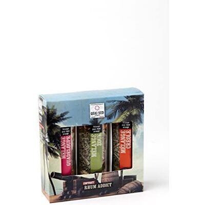 QUAI SUD Coffret 'Rhum addict' - Publicité QUAI SUD Coffret 'Rhum addict' - Publicité