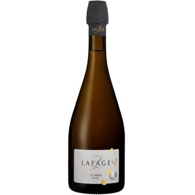 Domaine Lafage Lafage La Triple blanc 0.75L - Publicité Domaine Lafage Lafage La Triple blanc 0.75L - Publicité