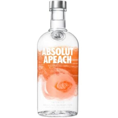 Wine And More Vodka Absolut Apeach 40° 70 cl - Publicité Wine And More Vodka Absolut Apeach 40° 70 cl - Publicité