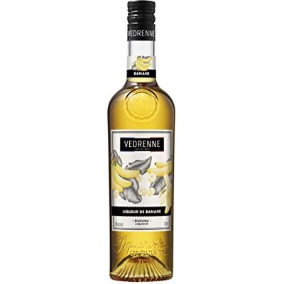 Vedrenne Crème de Banane 25% 70cl - Publicité Vedrenne Crème de Banane 25% 70cl - Publicité