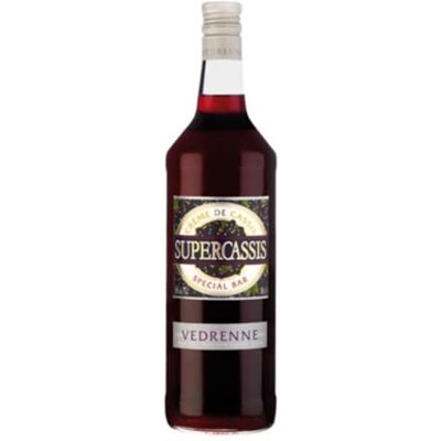 Wine And More Vedrenne Crème de cassis Supercassis 15° 1L - Publicité Wine And More Vedrenne Crème de cassis Supercassis 15° 1L - Publicité