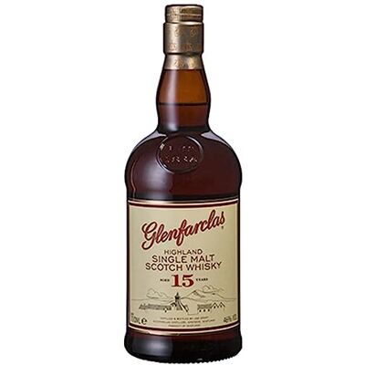 Glenfarclas Whisky Highland Single Malt 15 ans 70 cl - Publicité Glenfarclas Whisky Highland Single Malt 15 ans 70 cl - Publicité
