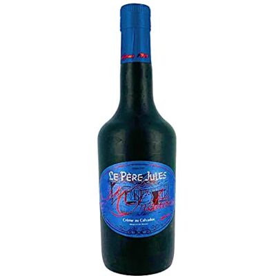 Le Père Jules Crème au Calvados "L'Onctueuse" 50cl 16% Made in Calvados - Publicité Le Père Jules Crème au Calvados "L'Onctueuse" 50cl 16% Made in Calvados - Publicité