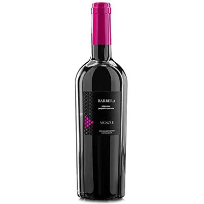 Vinicola del Sannio Vin rouge Barbera Beneventano I.G.P. VIGNOLÈ Carton de 6 pièces - Publicité Vinicola del Sannio Vin rouge Barbera Beneventano I.G.P. VIGNOLÈ Carton de 6 pièces - Publicité