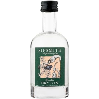 Sipsmith London Dry Gin 5cl Miniature - Publicité Sipsmith London Dry Gin 5cl Miniature - Publicité