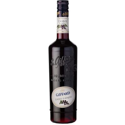 Giffard Crème de Cassis d'Anjou Crème de Fruits Recette Française Fruitée et Puissante 50 Cl - Publicité Giffard Crème de Cassis d'Anjou Crème de Fruits Recette Française Fruitée et Puissante 50 Cl - Publicité