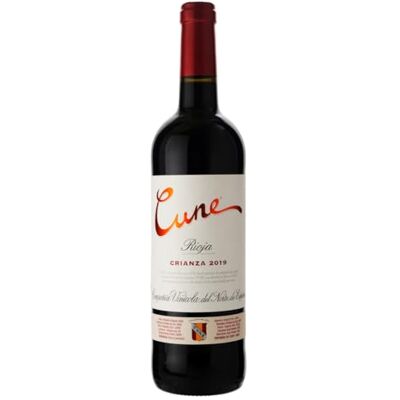 Cvne Rioja Cune Crianza Rouge Vin 750 ml Lot de 6 - Publicité Cvne Rioja Cune Crianza Rouge Vin 750 ml Lot de 6 - Publicité