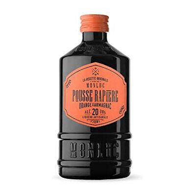 MONLUC Pousse Rapière 35 cl 20% alc. (20% VOL) - Publicité MONLUC Pousse Rapière 35 cl 20% alc. (20% VOL) - Publicité