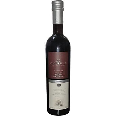 Torres Vinaigre de Cabernet Sauvignon La Oscuridad 500 ml. Publicité Torres Vinaigre de Cabernet Sauvignon La Oscuridad 500 ml. Publicité