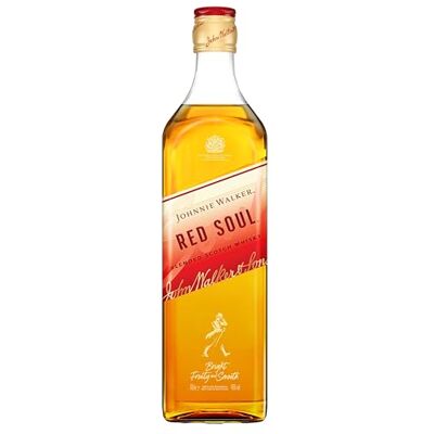 JOHNNIE WALKER Red Soul, Blended Scotch Whisky, 70cl, 40% vol - Publicité JOHNNIE WALKER Red Soul, Blended Scotch Whisky, 70cl, 40% vol - Publicité