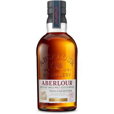 ABERLOUR Triple Cask Whisky Ecossais Single Malt 40%, 70cl - Publicité ABERLOUR Triple Cask Whisky Ecossais Single Malt 40%, 70cl - Publicité