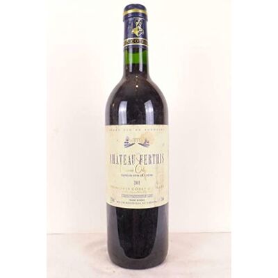 wein blaye château ferthis cuvée élégance fût de chêne rouge 2001 bordeaux - Publicité wein blaye château ferthis cuvée élégance fût de chêne rouge 2001 bordeaux - Publicité