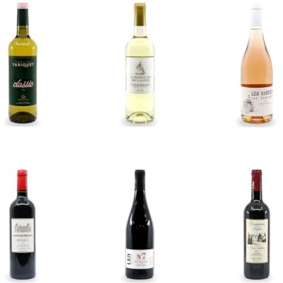 Cellier du Périgord Pack Découverte 6 Vins du Sud-Ouest à déguster Six vins du Sud-Ouest, blanc, moelleux, rouges et rosé, des terroirs de Gascogne, du Bergeracois et de Cahors à découvrir - Publicité Cellier du Périgord Pack Découverte 6 Vins du Sud-Ouest à déguster Six vins du Sud-Ouest, blanc, moelleux, rouges et rosé, des terroirs de Gascogne, du Bergeracois et de Cahors à découvrir - Publicité
