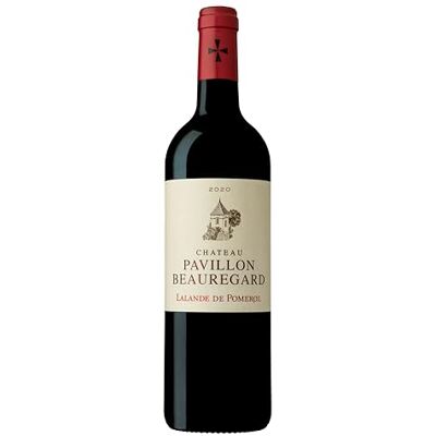Castel Chateaux Grands Crus Pavillon de Beauregard Vin Rouge AOP Lalande de Pomerol Millésime 2020-1 bouteilles x75cl - Publicité Castel Chateaux Grands Crus Pavillon de Beauregard Vin Rouge AOP Lalande de Pomerol Millésime 2020-1 bouteilles x75cl - Publicité