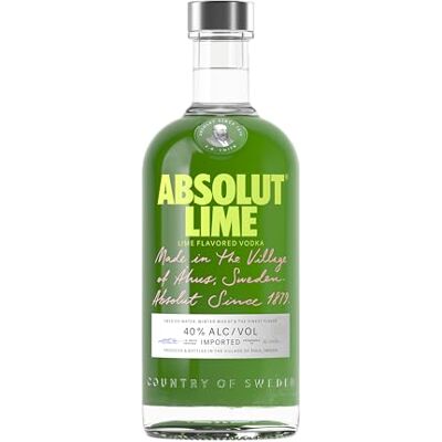 Absolut VODKA Lime Vodka aromatisée 40%, 70cl - Publicité Absolut VODKA Lime Vodka aromatisée 40%, 70cl - Publicité