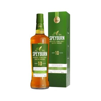 Speyburn 10 Ans Single Malt Whisky Notes d'Agrumes & de Miel Vieilli 10 ans en fûts de bourbon et de xérès Origine : Écosse/Speyside 40 % Alcool 70 cl - Publicité Speyburn 10 Ans Single Malt Whisky Notes d'Agrumes & de Miel Vieilli 10 ans en fûts de bourbon et de xérès Origine : Écosse/Speyside 40 % Alcool 70 cl - Publicité