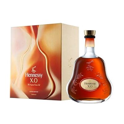 Hennessy X.O Cognac 40% 70cl Coffret Cadeau - Publicité Hennessy X.O Cognac 40% 70cl Coffret Cadeau - Publicité