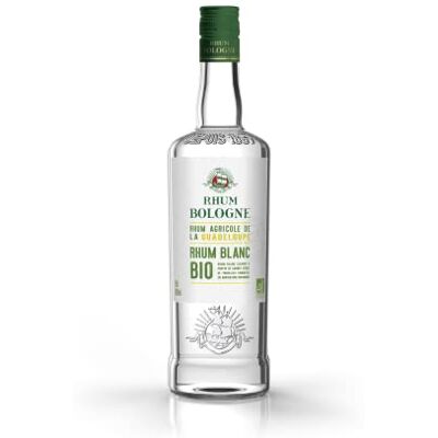Bologne Rhum Agricole Blanc bio de la Guadeloupe 45 % (1 x 0.70L) - Publicité Bologne Rhum Agricole Blanc bio de la Guadeloupe 45 % (1 x 0.70L) - Publicité