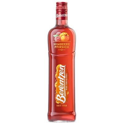 Berentzen Himbeere Pfirsich Liqueur 700 ml - Publicité Berentzen Himbeere Pfirsich Liqueur 700 ml - Publicité