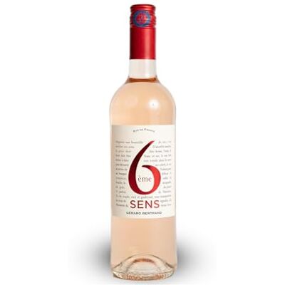 GÉRARD BERTRAND 6ème sens vin rosé bio 2024 75cl IGP Pays d'OC - Publicité GÉRARD BERTRAND 6ème sens vin rosé bio 2024 75cl IGP Pays d'OC - Publicité