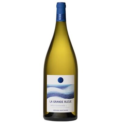 GÉRARD BERTRAND La Grande Bleue 2024 vin blanc bio Lot 6 Magnum 150cl - Publicité GÉRARD BERTRAND La Grande Bleue 2024 vin blanc bio Lot 6 Magnum 150cl - Publicité