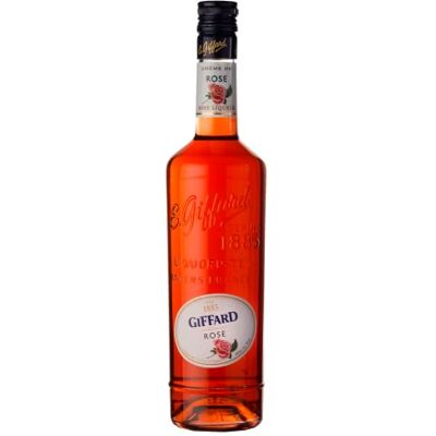 Giffard Crème de Rose Crème de Fruits Recette Française Florale et Intense 70 Cl - Publicité Giffard Crème de Rose Crème de Fruits Recette Française Florale et Intense 70 Cl - Publicité