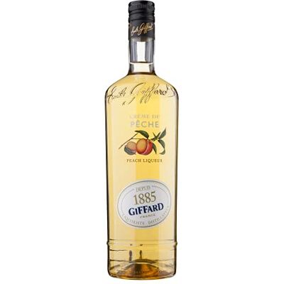 Giffard Crème Pèche 1 L - Publicité Giffard Crème Pèche 1 L - Publicité