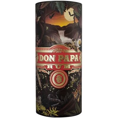 Don Papa Single Island Rum 7 Years Old 40% Vol. 0,7l in Giftbox - Publicité Don Papa Single Island Rum 7 Years Old 40% Vol. 0,7l in Giftbox - Publicité