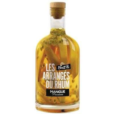 Breiz’île Breiz'Ile Les arrangés du rhum Mangue/Passion Punch au rhum 28,0% Vol. 70cl - Publicité Breiz’île Breiz'Ile Les arrangés du rhum Mangue/Passion Punch au rhum 28,0% Vol. 70cl - Publicité