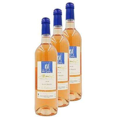 La Cadiérenne Lot 3x Vin rosé Bandol Bouteille 750ml - Publicité La Cadiérenne Lot 3x Vin rosé Bandol Bouteille 750ml - Publicité