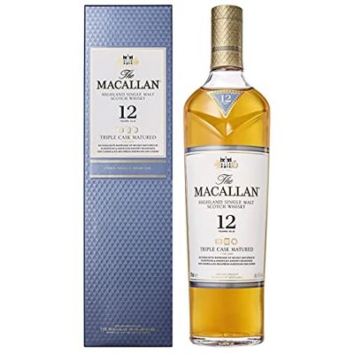 Macallan The 12 Years Old Highland Single Malt Scotch Whiskey 70 cl - Publicité Macallan The 12 Years Old Highland Single Malt Scotch Whiskey 70 cl - Publicité