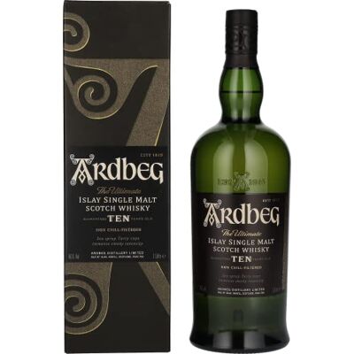 Ardbeg 10 Ans Single Malt Whisky 1 L - Publicité Ardbeg 10 Ans Single Malt Whisky 1 L - Publicité