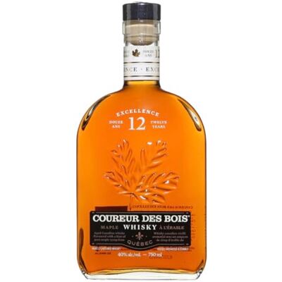 Les trésors d'érable Whisky Coureur des Bois 12 Ans d'Âge au Sirop d'Érable 750 ml Saveur Unique et Raffinée - Publicité Les trésors d'érable Whisky Coureur des Bois 12 Ans d'Âge au Sirop d'Érable 750 ml Saveur Unique et Raffinée - Publicité
