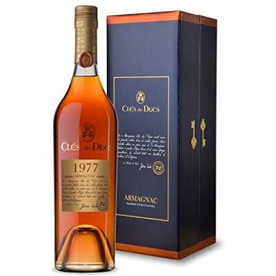 Clés des Ducs Armagnac 1977 70cl (40% VOL) - Publicité Clés des Ducs Armagnac 1977 70cl (40% VOL) - Publicité