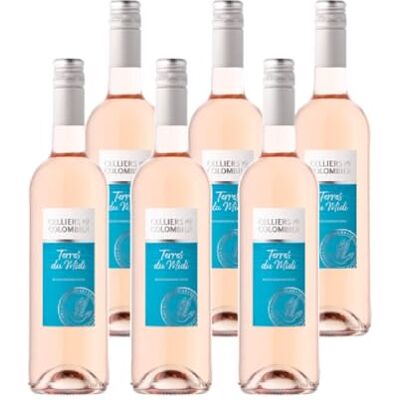 Celliers du Colombier Vin Rosé IGP Terre du Midi 6x75cl - Publicité Celliers du Colombier Vin Rosé IGP Terre du Midi 6x75cl - Publicité