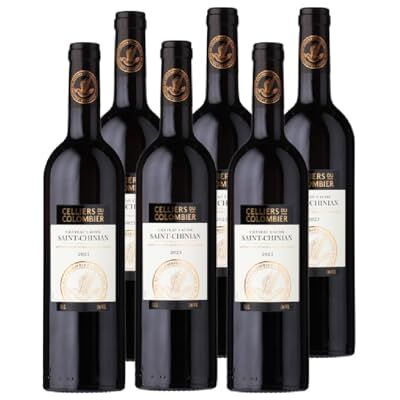 Celliers du Colombier Vin Rouge AOP Saint-Chinian 6x75cl - Publicité Celliers du Colombier Vin Rouge AOP Saint-Chinian 6x75cl - Publicité