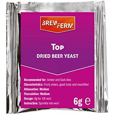 Brewferm Levure de bière sèche « Top » 6 g - Publicité Brewferm Levure de bière sèche « Top » 6 g - Publicité
