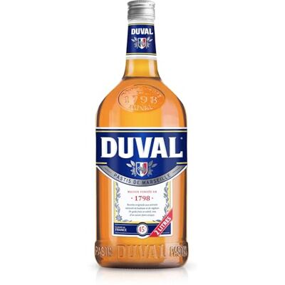 DUVAL Pastis de Marseille 2 L - Publicité DUVAL Pastis de Marseille 2 L - Publicité