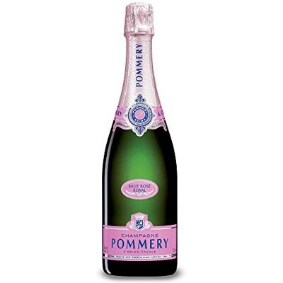 Pommery France Champagne Rosé Brut 75 cl Livré Frais - Publicité Pommery France Champagne Rosé Brut 75 cl Livré Frais - Publicité