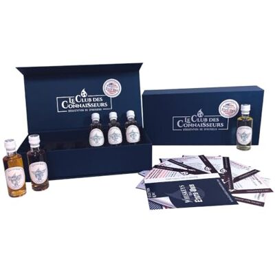 LE CLUB DES CONNAISSEURS degustation de spiritueux Coffret Dégustation Whisky Des Etats Unis 6 x 40ml En Solo Ou En Duo Le Club Des Connaisseurs Coffret Cadeau Homme - Publicité LE CLUB DES CONNAISSEURS degustation de spiritueux Coffret Dégustation Whisky Des Etats Unis 6 x 40ml En Solo Ou En Duo Le Club Des Connaisseurs Coffret Cadeau Homme - Publicité