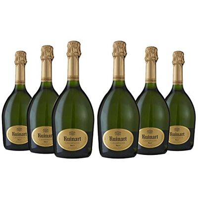 Ruinart Champagne Lot de 6 Brut Livraison offerte 6x75cl - Publicité Ruinart Champagne Lot de 6 Brut Livraison offerte 6x75cl - Publicité