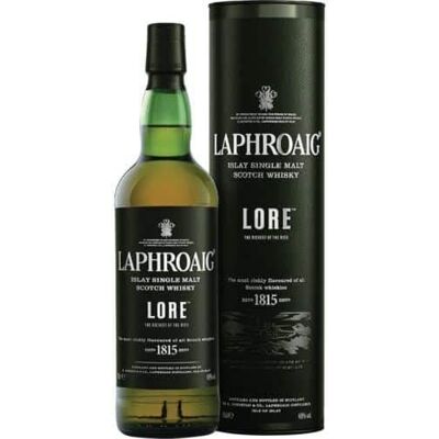 Laphroaig Lore Islay Single Malt Scotch Whisky avec étui, Whisky Écossais 48% 70cl - Publicité Laphroaig Lore Islay Single Malt Scotch Whisky avec étui, Whisky Écossais 48% 70cl - Publicité