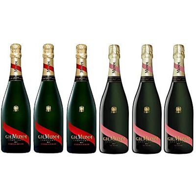 VINADDICT Lot découverte Mumm Brut et Rosé 6x75cl - Publicité VINADDICT Lot découverte Mumm Brut et Rosé 6x75cl - Publicité