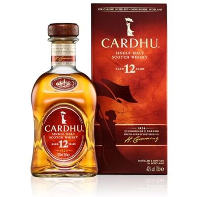 Cardhu 12 Ans, Whisky Écossais Single Malt, 70 cl - Publicité Cardhu 12 Ans, Whisky Écossais Single Malt, 70 cl - Publicité