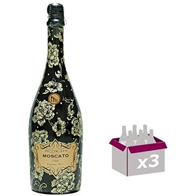 Wine And More Lot de 3 bouteilles de Pizzolato – So Easy Spumante Moscato Bio & Végan - Publicité Wine And More Lot de 3 bouteilles de Pizzolato – So Easy Spumante Moscato Bio & Végan - Publicité