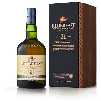 Redbreast 21 Ans Single Pot Still 46% Alcool Origine : Irlande/Cork County Bouteille 70 cl - Publicité Redbreast 21 Ans Single Pot Still 46% Alcool Origine : Irlande/Cork County Bouteille 70 cl - Publicité