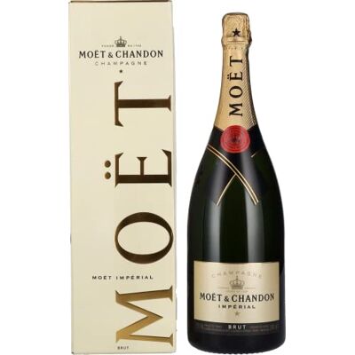 Moët & Chandon Champagne IMPÉRIAL Brut 12% Vol. 1,5l in Giftbox - Publicité Moët & Chandon Champagne IMPÉRIAL Brut 12% Vol. 1,5l in Giftbox - Publicité