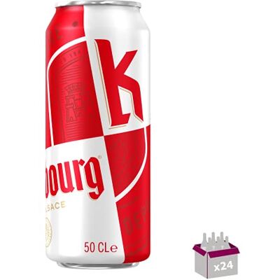 Wine And More Kronenbourg Bière blonde 7.2°24x 50 cl boîte - Publicité Wine And More Kronenbourg Bière blonde 7.2°24x 50 cl boîte - Publicité